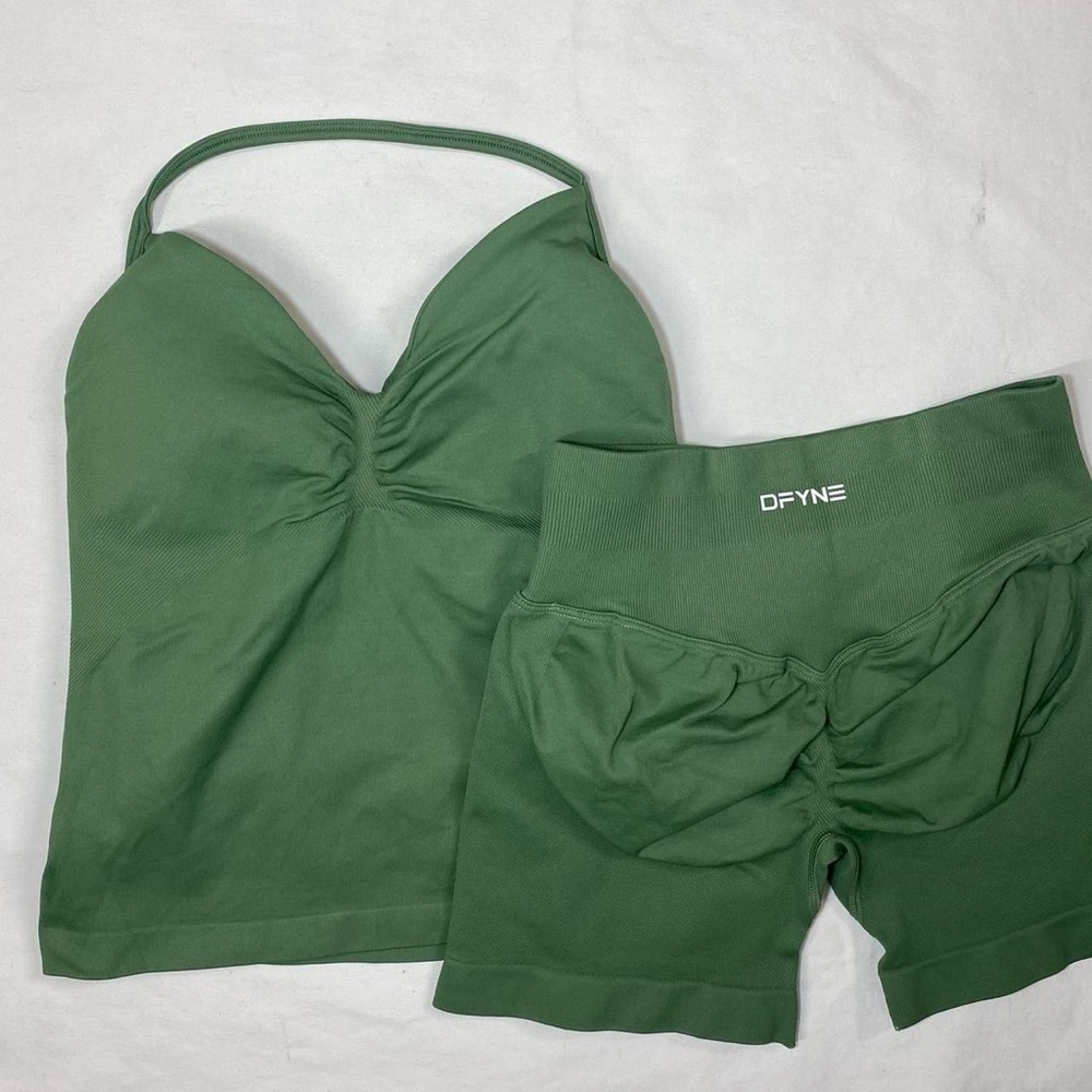 DFYNE Pistachio Workout Impact Set Small